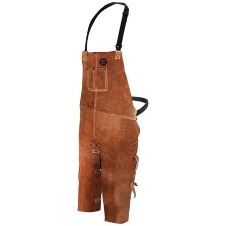 BDG Leather Welding Apron, EA, 24"x42" 60-1-642